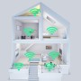 Repetidor WiFi, Amplificador Señal WiFi 1200Mbps Extensor WiFi Doble Banda 5 GHz y 2.4 GHz, WiFi Amplifier Repetidor con Puerto