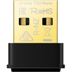 TP-Link Archer TX1U Nano -Memoria USB AX300 WiFi 6 para PC de Escritorio, 2,4 GHz, 286 Mbps, Compatible con Windows 11/10/7 y TP-Link Archer TX1U Nano -Memoria USB AX300 WiFi 6 para PC de Escritorio, 2,4 GHz, 286 Mbps, Compatible con Windows 11/10/7 y