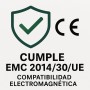 Genérico EMMA Ultra Quiet Standing Fan | 24h Shipping | 45 W | Low Consumption | High Power in 3 Speeds | Adjustable Height | 3
