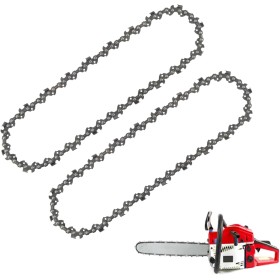 EPLZON 250 mm 3/8"LP 1,3 mm 40 eslabones Las Cadenas de Motosierra de bajo rebote son compatibles con einhell, bosch, dolmar,