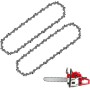 EPLZON 250 mm 3/8"LP 1,3 mm 40 eslabones Las Cadenas de Motosierra de bajo rebote son compatibles con einhell, bosch, dolmar,