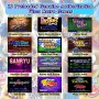 Unico VISCO Mini Arcade Bar Top con Gamepad Extra, Máquina Recreativa Doméstica, 12 Juegos VISCO Retro Originales Precargados,