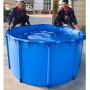 Piscina sobre el suelo con marco,Estanque de Peces de Lona Circular Engrosada,Sobre El Suelo Piscinas De Marco,Revestimiento de