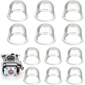 Bombilla de cebado para desbrozadora,Bomba de cebado para desbrozadora de 22 mm/19 mm,para cortasetos,máquina de setos,Sierra de