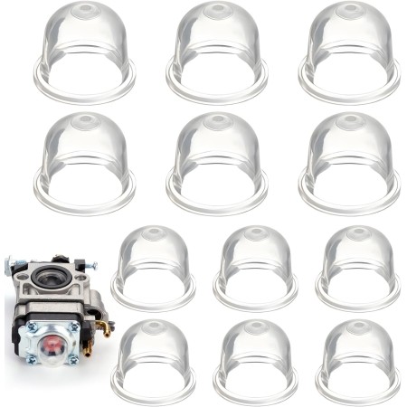 Bombilla de cebado para desbrozadora,Bomba de cebado para desbrozadora de 22 mm/19 mm,para cortasetos,máquina de setos,Sierra de