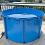 Piscina sobre el suelo con marco,Estanque de Peces de Lona Circular Engrosada,Sobre El Suelo Piscinas De Marco,Revestimiento de