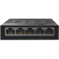 TP-Link LS1005G - Switch Ethernet de 5 Puertos (10/100/1000 Mbps, Velocidad hasta 2000 Mbps ,Plug and Play, sin Ventilador, no