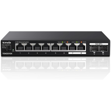 Tenda SG105 Switch Ethernet Gigabit de 5 Puertos, 10/100/1000 Mbps, RJ45, IEEE 802.3X, MDI/MDIX Automático, Modo Dúplex