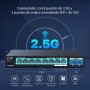 Tenda SG105 Switch Ethernet Gigabit de 5 Puertos, 10/100/1000 Mbps, RJ45, IEEE 802.3X, MDI/MDIX Automático, Modo Dúplex