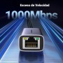 UGREEN Adaptador USB C a Ethernet Tarjeta de Red a RJ45 Gigabit 1000Mbps Adapter Type-C LAN Compatible con iPhone 17 Pro MAX Air