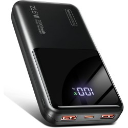 Power Bank 22.5W 20000mAh Bateria Externa Carga Rapida, Bateria Portatil PD3.0 QC4.0, Powerbank USB C Input & Output Compatible