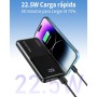 Power Bank 22.5W 20000mAh Bateria Externa Carga Rapida, Bateria Portatil PD3.0 QC4.0, Powerbank USB C Input & Output Compatible