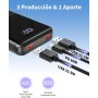 Power Bank 22.5W 20000mAh Bateria Externa Carga Rapida, Bateria Portatil PD3.0 QC4.0, Powerbank USB C Input & Output Compatible