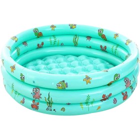 Piscina Hinchable Infantil Summer,100x40cm Piscina Hinchable de Bebés,Piscina Inflable Infantil,Piscina de Agua para