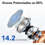 Auriculares Inalámbricos Bluetooth, Auriculares Bluetooth 5.3, 4 Mic con Reducción de Ruido ENC, 50H con Graves, Cascos