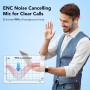 Auriculares Inalámbricos Bluetooth, Auriculares Bluetooth 5.3, 4 Mic con Reducción de Ruido ENC, 50H con Graves, Cascos