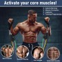 JATEKA Gomas Elasticas Musculacion, Elasticos Fitness Musculacion con 5 Diferentes Niveles Gomas Bandas Elasticas para Gimnasio