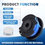 CHIHOLEN 6 Bobinas de Hilo para Cortabordes compatible con Ryobi RAC124 AC14RL3A, Bobina de Hilo de para Ryobi One+ 18V 24V 40V,