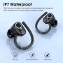 Auriculares Inalambricos Deportivos, Auriculares Bluetooth 5.3 con 4 HD Mic, Pantalla LED, 50H Cascos Inalambricos Bluetooth