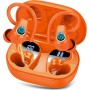 Auriculares Inalambricos Deportivos, Auriculares Bluetooth 5.3 con 4 HD Mic, Pantalla LED, 50H Cascos Inalambricos Bluetooth