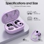 Auriculares Inalambricos Deportivos, Auriculares Bluetooth 5.3 con 4 HD Mic, Pantalla LED, 50H Cascos Inalambricos Bluetooth