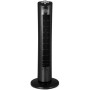 Orbegozo TW 0800 Tower Fan, 3 Speeds, 60 W 2 Hour Timer, Aroma Tray, Height 79 cm, Oscillating Movement, Black