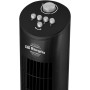 Orbegozo TW 0800 Tower Fan, 3 Speeds, 60 W 2 Hour Timer, Aroma Tray, Height 79 cm, Oscillating Movement, Black