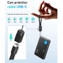 INIU Power Bank, Slimmest USB C Triple 3A de Alta Velocidad 10000mAh Bateria Externa, Bateria Portatil con Linterna para iPhone
