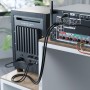 KabelDirekt – Cable RCA de 0,5 m, cable de audio estéreo 2 x 2 Cinch especialmente resistente y con una calidad de sonido