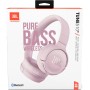 JBL Tune 510 BT Auriculares inalámbricos on-ear con tecnología Bluetooth, ligeros, cómodos y plegables, hasta 40h de batería,