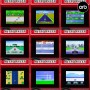 Mini Arcade Racing Machine, 30 Integrated 8-bit Racing Games, Car Games, Bikes, Boats & Ski, 2.4 Inch Screen, Steering Wheel,