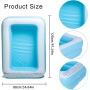 Piscina Hinchable Infantil Summer,100x40cm Piscina Hinchable de Bebés,Piscina Inflable Infantil,Piscina de Agua para