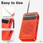 Radio portátil Am, FM, con recepción de Largo Alcance, Radio Transistor Goodes con Altavoz, Conector para Auriculares, Funciona
