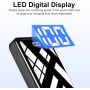 Power Bank 27000mAh, 22,5W PD20W Batería Externa Carga Rápida Powerbank Portátil con Pantalla LED para Teléfonos
