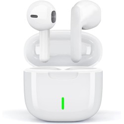 Auriculares Inalámbricos,In Ear Auriculares Bluetooth 5.3 con Cancelacion Ruido HD Mic, 50H HiFi Estéreo Cascos, Control Táctil,