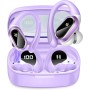 Auriculares Inalambricos Deportivos, Auriculares Bluetooth 5.3 con HD Mic y Reducción de Ruido ENC, 50H Cascos Inalambricos