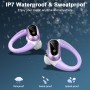 Auriculares Inalambricos Deportivos, Auriculares Bluetooth 5.3 con HD Mic y Reducción de Ruido ENC, 50H Cascos Inalambricos