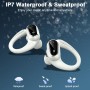 Auriculares Inalambricos Deportivos, Auriculares Bluetooth 5.3 con HD Mic y Reducción de Ruido ENC, 50H Cascos Inalambricos