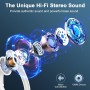 Auriculares Inalambricos Deportivos, Auriculares Bluetooth 5.3 con HD Mic y Reducción de Ruido ENC, 50H Cascos Inalambricos
