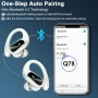 Auriculares Inalambricos Deportivos, Auriculares Bluetooth 5.3 con HD Mic y Reducción de Ruido ENC, 50H Cascos Inalambricos