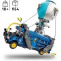 LEGO Fortnite Autobús de Batalla Juguete de Construcción y Globo Aerostático, 9 Minifiguras Coleccionables de Personajes del