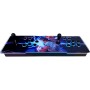 Arcade Console with 28000 Retro Games and 3D Games, Color Changing LED and Sound System and Oval Joysticks