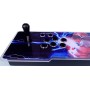 Arcade Console with 28000 Retro Games and 3D Games, Color Changing LED and Sound System and Oval Joysticks