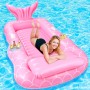 Herefun Colchoneta Piscina Adulto, Flotador Inflable Piscina Grande, Colchoneta Piscina Hinchable, Flotadores Piscina para