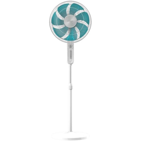 Cecotec Ventilador de Pie con Mando a Distancia EnergySilence 620 Flow Control. 50W, Diámetro de 16", Temporizador 12h, Control