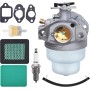 Jrisbo Carburador para Honda GCV160-OHC GCV160 GC160 GCV135 GC135 Cortacesped y Motor, Repuestos Cortacésped Partes GCV 160