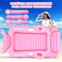 Herefun Colchoneta Piscina Adulto, Flotador Inflable Piscina Grande, Colchoneta Piscina Hinchable, Flotadores Piscina para