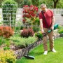 Pizens Arnés de Desbrozadora, Nailon Correa de Hombro para Cortacésped, Correa de Arnés para Herramientas de Jardinería para