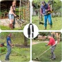 Pizens Arnés de Desbrozadora, Nailon Correa de Hombro para Cortacésped, Correa de Arnés para Herramientas de Jardinería para