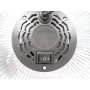 Jocca - Industrial Floor Fan, 25W, Quiet, Desktop Recliner, 2 Speed, Compact| Fan 3 Metal Blades| With Handle, Simple Use,